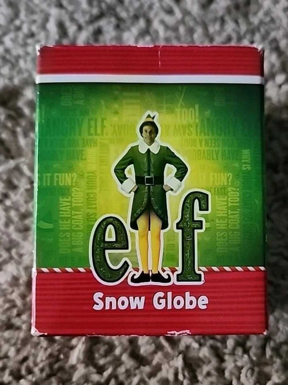 Elf Snow Globe JCPenney Black Friday Exclusive 2.5 Inches 2024